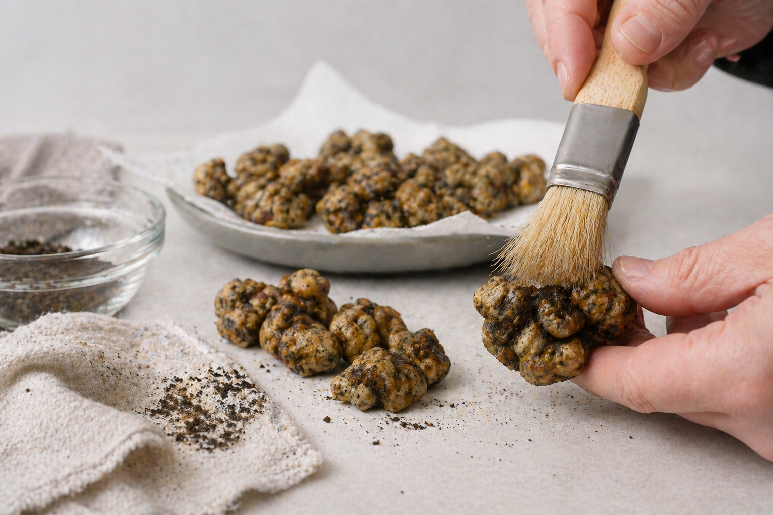 How to clean Magic truffles