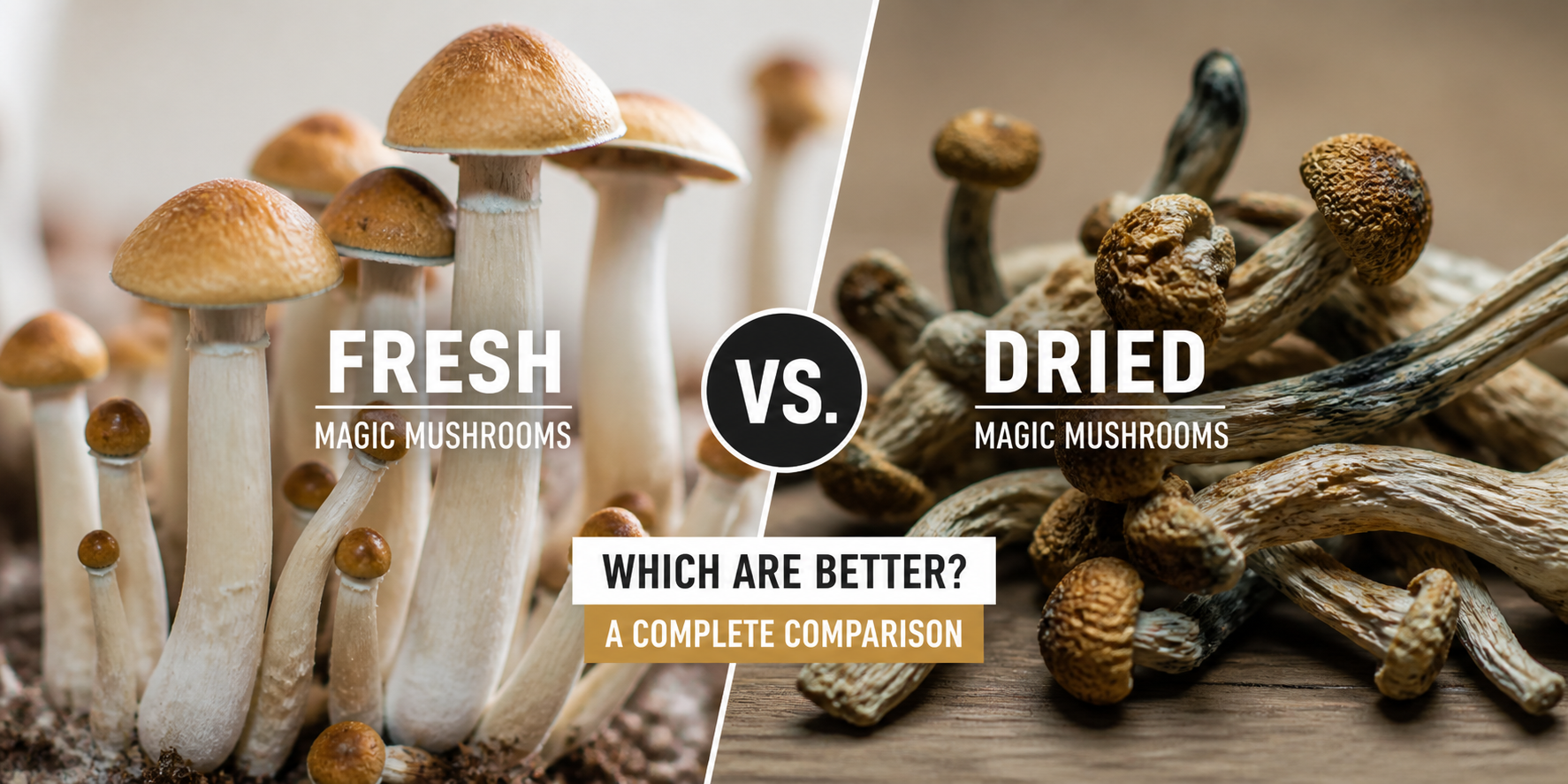 Fresh vs dried Mushrooms a complete comparison
