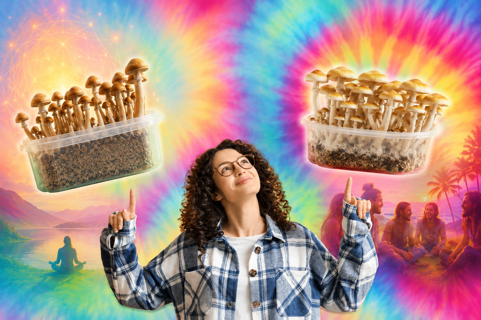 Golden teacher vs colombian magic mushrooms 2